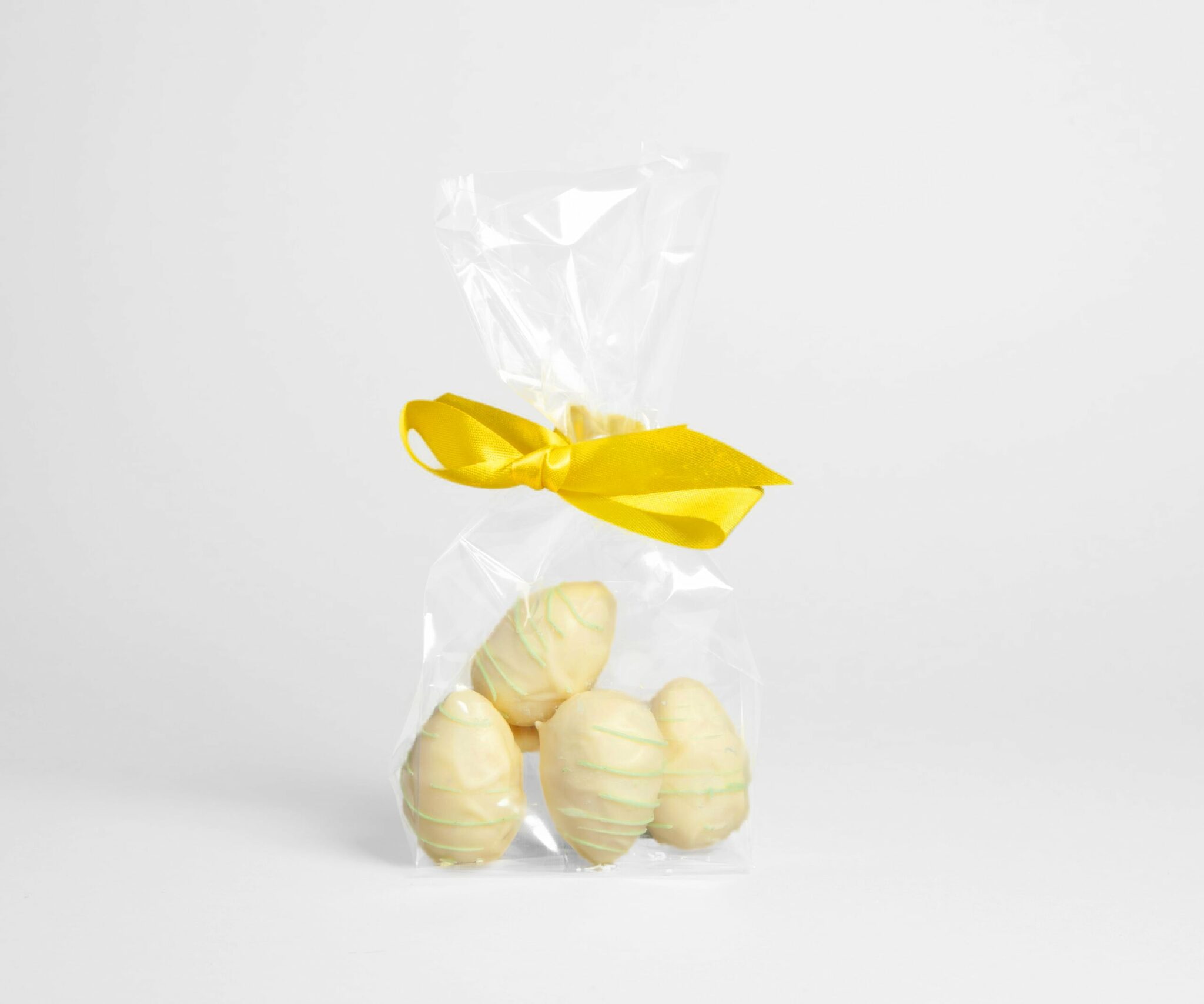 Pralinägg vit choklad