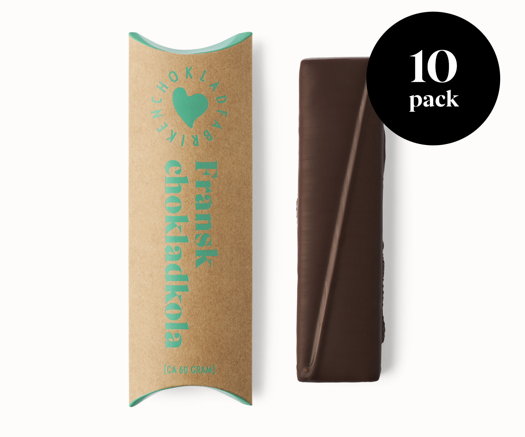 Fransk kolastång 10-pack