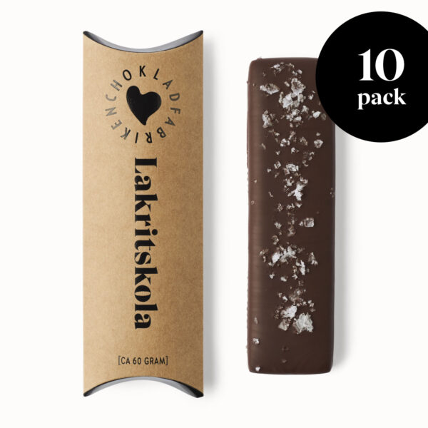 Lakritskolastång 10-pack