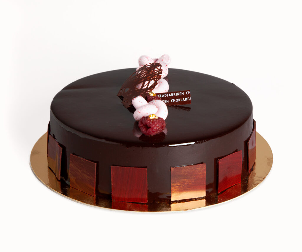 Choklad & hallon - 6/8 bitar