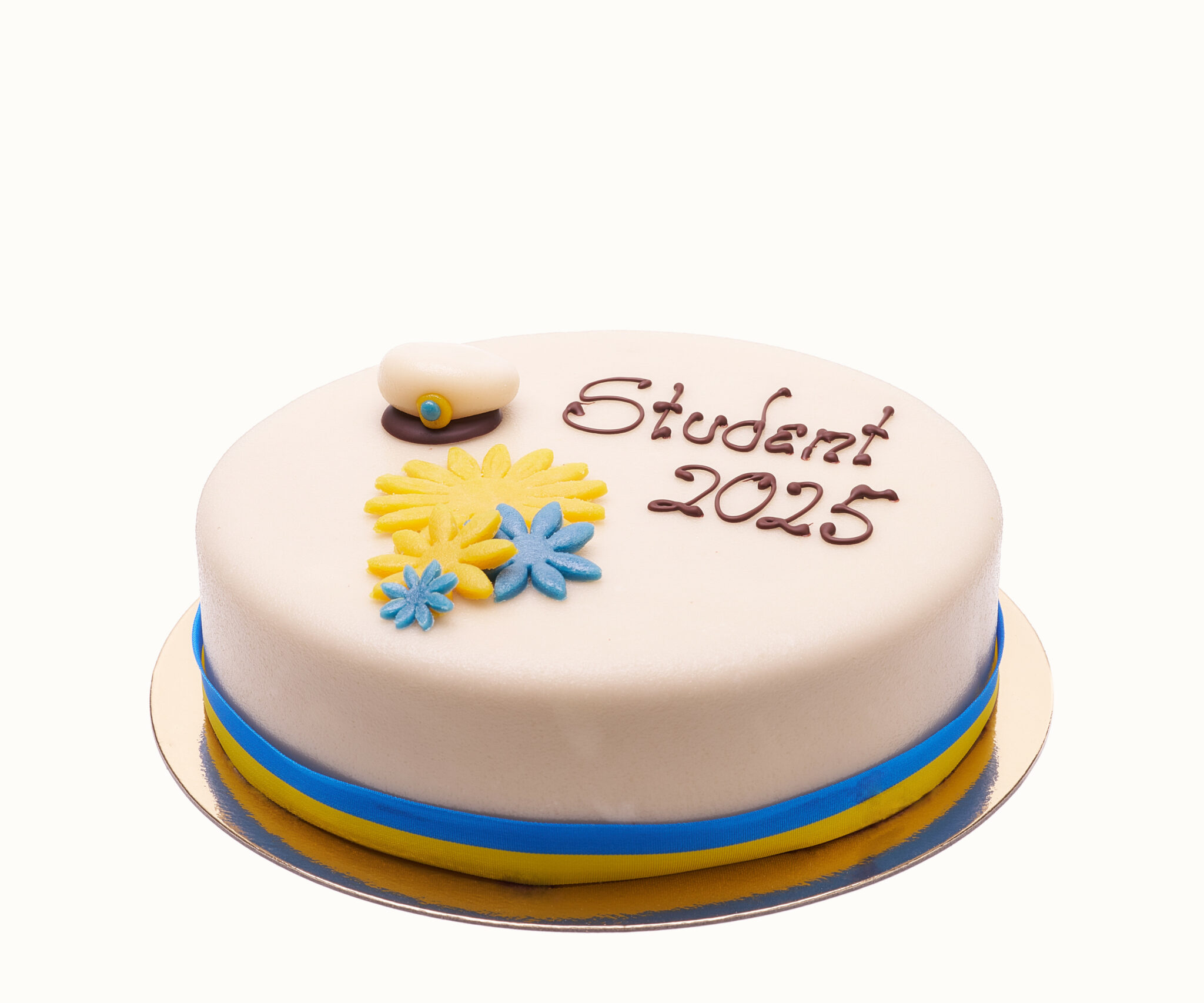 Studenttårta med valfri text