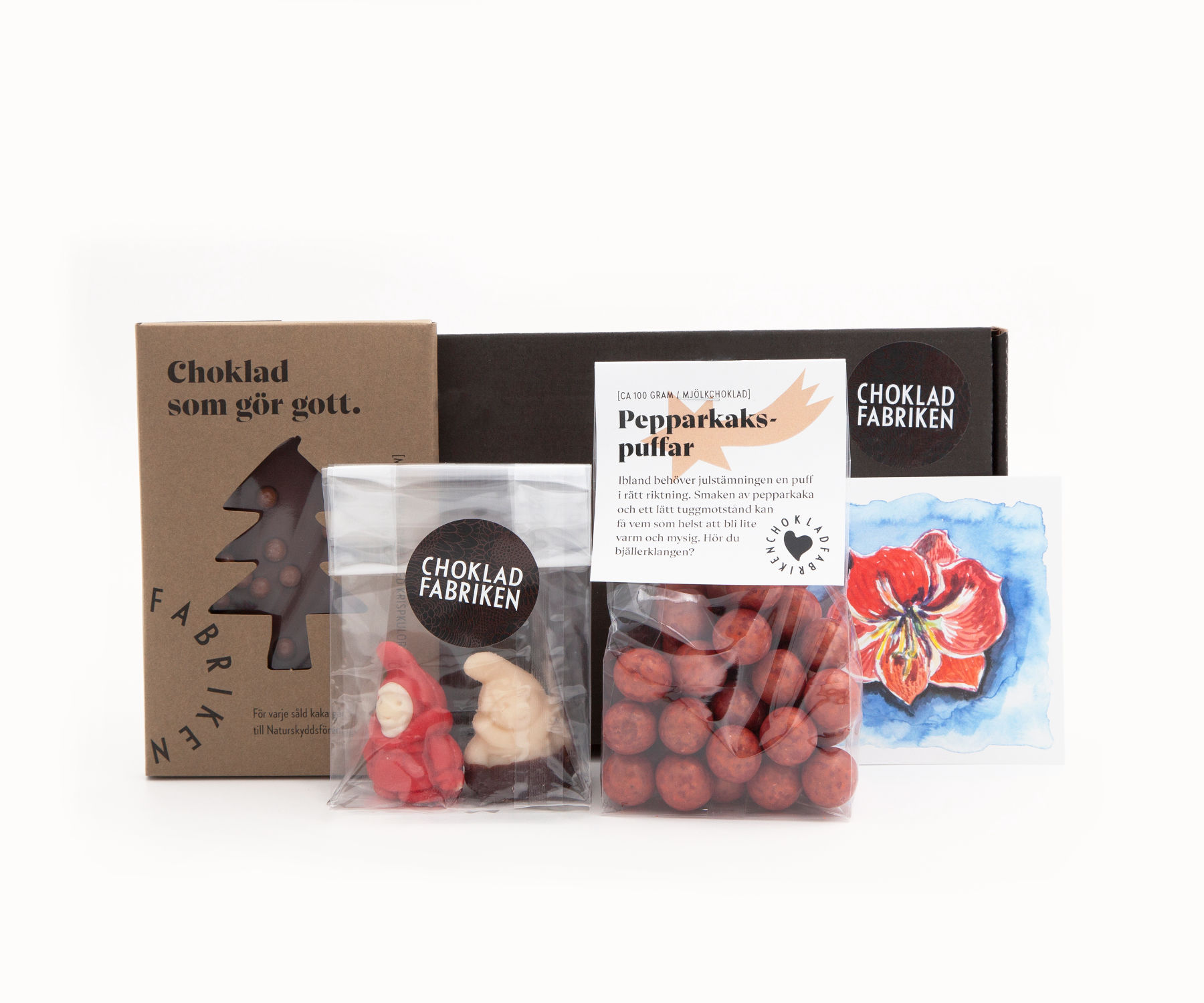 Direkt i brevlådan - presentkit med tomtar