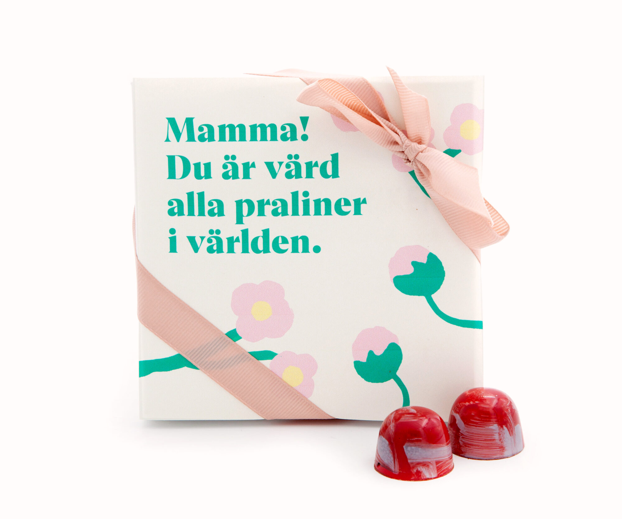 Pralinask till Mamma, 16 bitar