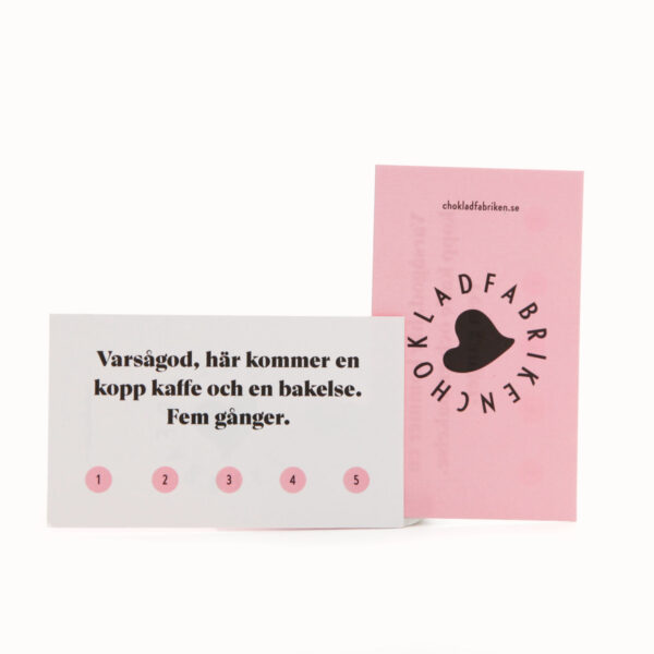 Kaffe och en bakelse 5 gånger